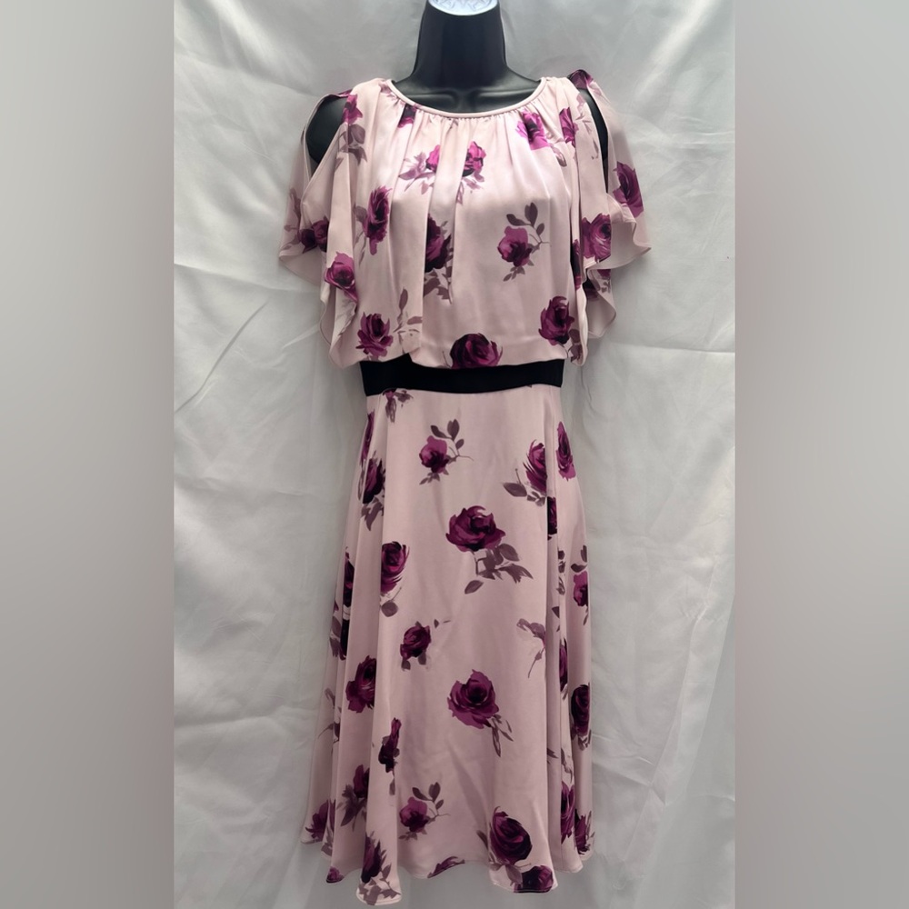 Blush pink floral Kate Spade dress